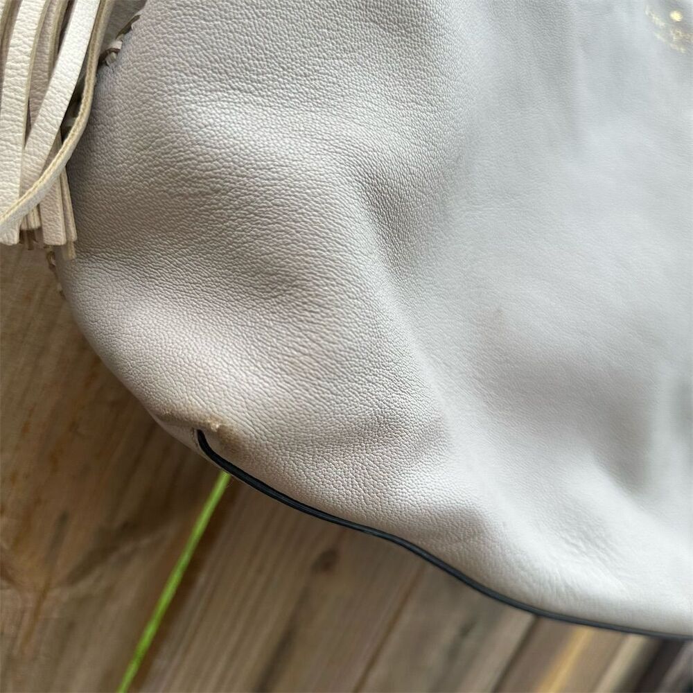 Kate Spade Pebbled Leather Tote Bag with Tassels & Zip Closure - Picture 3 of 14